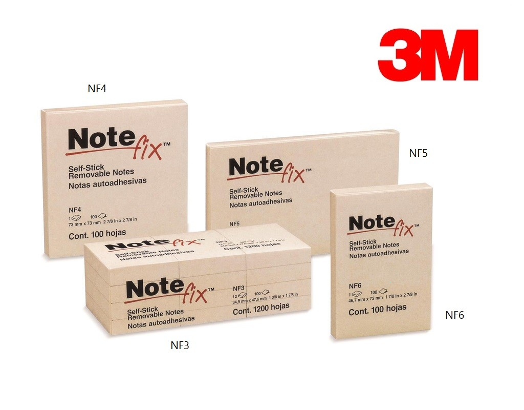 NF3 報事貼 黃色 1.5"x2"