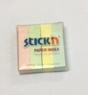Stick'N 可再贴标签纸 12mmx50mm 4色 #21612