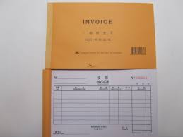 INVOICE 三联发票 (有编号) OX-04NCR (23套)