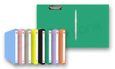 DATA BANK 实色蛇细夾胶快劳 A4  SC324