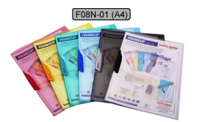 DATA BANK A4长夾透明胶快劳 F08N-01