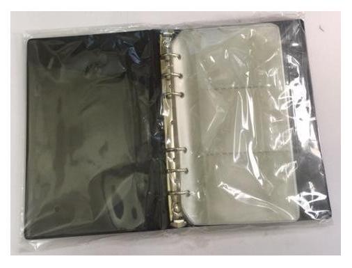 EASYMATE 3格條纹活页咭片簿 120名 BO-120E (停产)