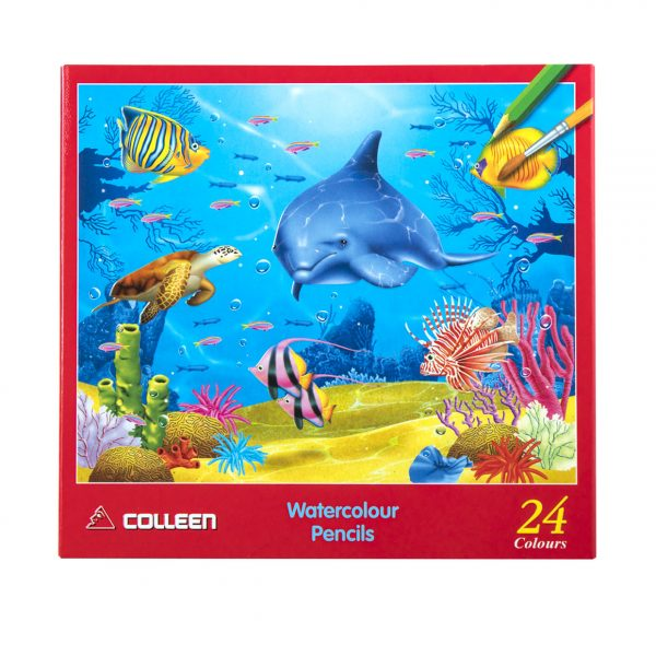 COLLEEN 24色水溶性颜色铅筆