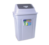 方型弹盖垃圾桶  GEO 42  418L x 314W x 630H mm  (42 L)