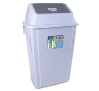 方型弹盖垃圾桶  GEO 58  470L x 330W x 755H mm  (58 L)