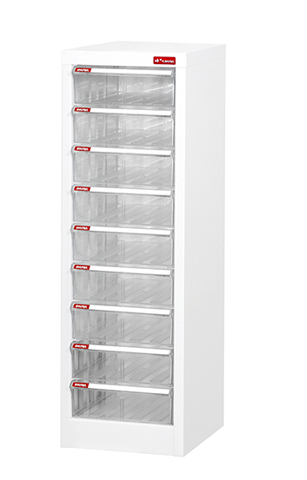 Shuter 树德文件柜 A4-109H (9 透明阔抽屜)       285W x 343D x 880H (mm)