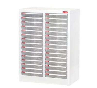 Shuter 树德文件柜 A4-230P (双行 15x2 透明薄抽屜)      540W x 343D x 740H (mm)