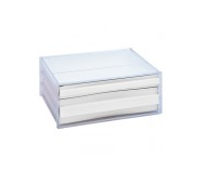 Shuter 树德塑胶外壳文件柜 - 白色  DDH-111N    338W x 250D x 141H (mm)