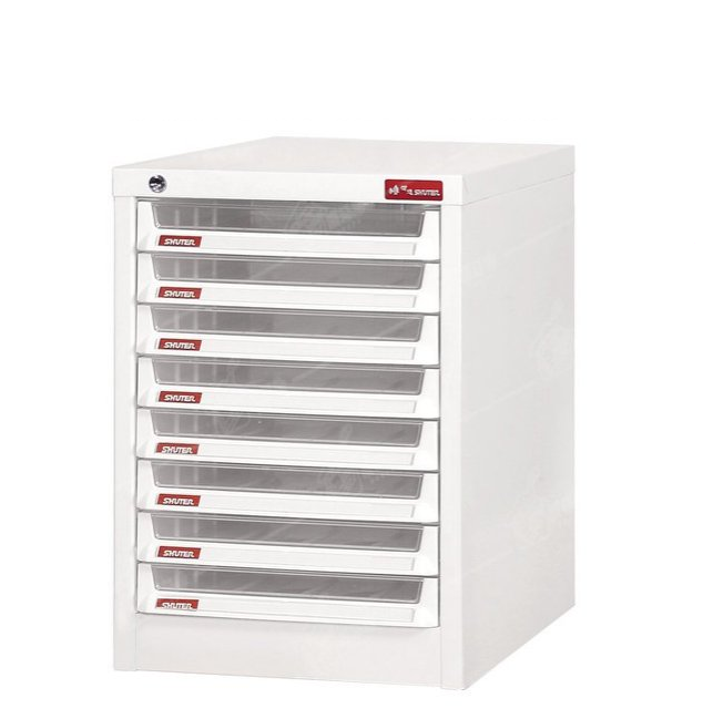 Shuter 樹德文件柜 (8層有鎖) A4X-108PK  304W x 400D x 440H (mm)