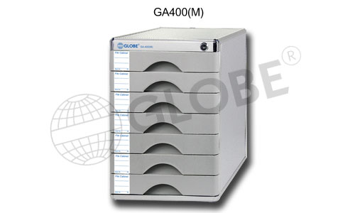 GLOBE 铝塑七层文件柜 (有锁 7M) W300 x D360 x H405 mm  GA400(M)