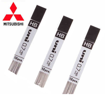 Uni UL-1407 铅芯 0.7MM (12支装)