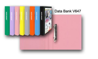 DATA BANK A4 面包胶 2孔活页夾 (1.5") V647