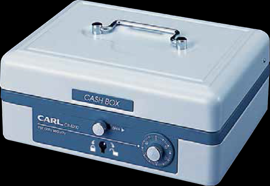 CARL CB-8200 7.7" 雙鎖錢箱