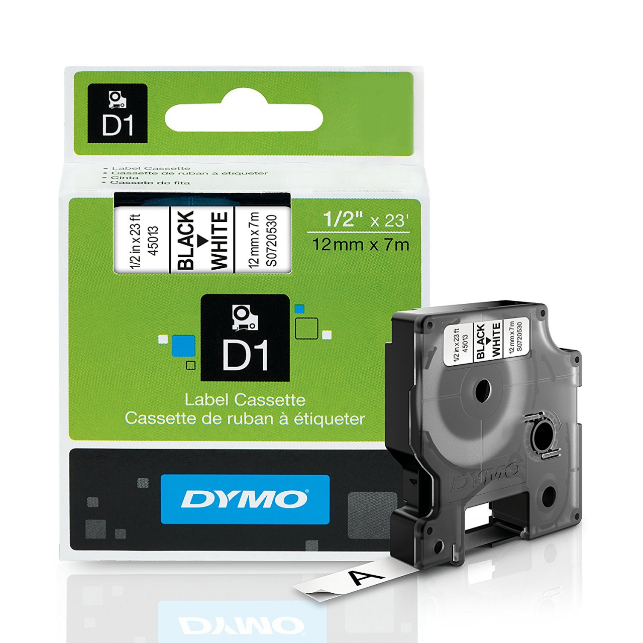 DYMO  12mm x 7M D1 标签带