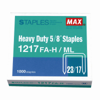 MAX 1217 FA-H / ML 釘書針 23/17 (110張) (1000枚)