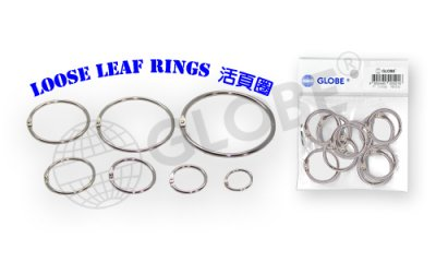 Globe Card Ring 铁快劳圈 - 3/4"