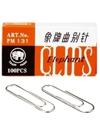 象牌 圓頭萬字夾 PM-131 (1-1/4") (100個)