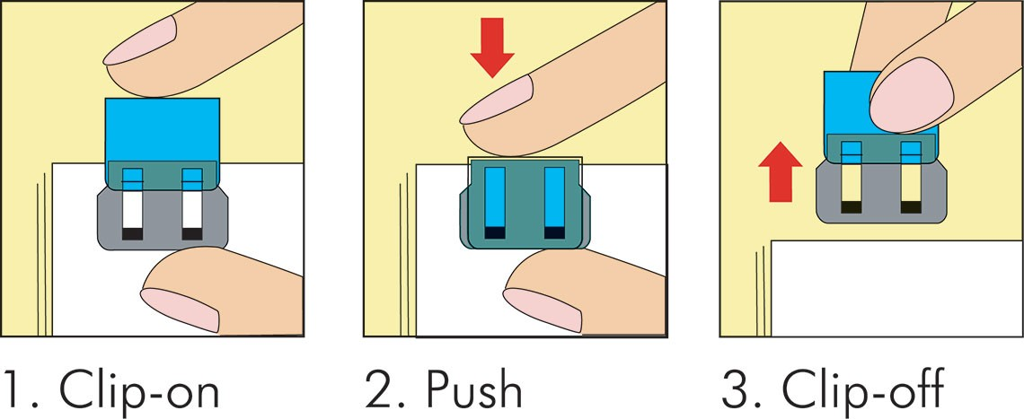 CARL Mori Clip 摩利夾 MC-53 (大) 32mm(18枚)