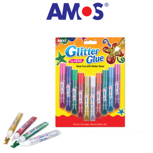 AMOS GCL10B10  金粉胶水 (10色) 10.5ml