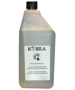 Kobra 碎紙機潤滑油 - 1 公升