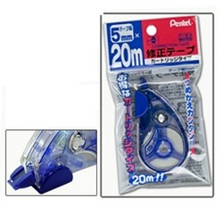 Pentel 蟠桃兒改錯帶替芯  XZTR55W (5mm x 20M)
