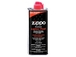 ZIPPO 白電油 (黑樽)  133ml
