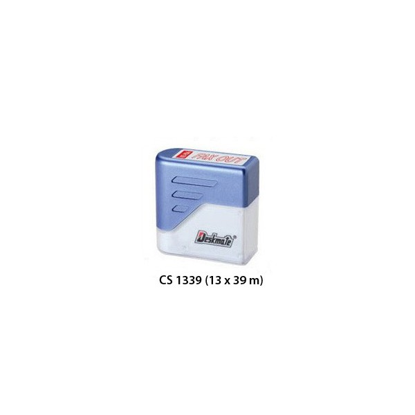 Deskmate 造字印 CS-1339 (printing size : 9.5 x 34mm)