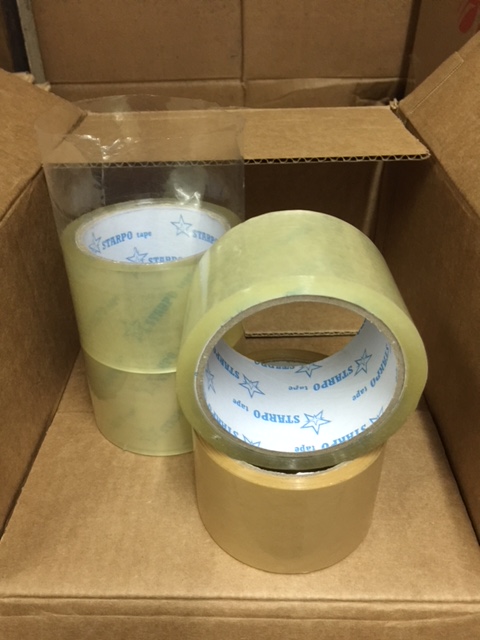 STARPO  63mic 厚裝透明封箱膠紙 - 2-1/2"x33M