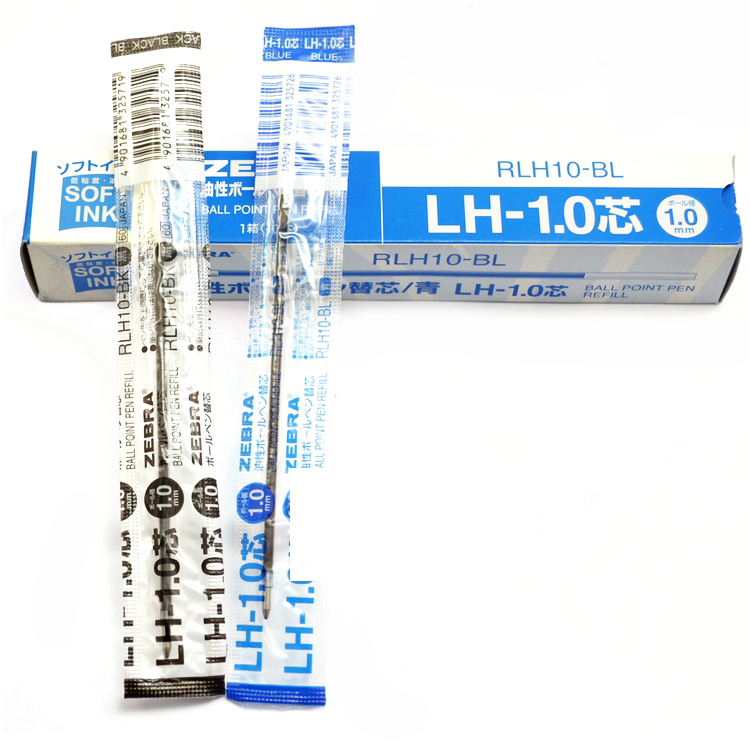 Zebra 斑马牌原子筆替芯 LH-1.0 RLH10