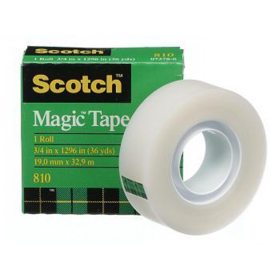 Scotch 思高牌#810 神奇隐形胶纸  3/4"x36yds