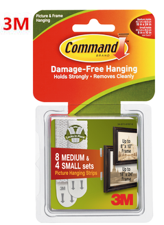 3M™ Command™ 無痕™ 大型膠貼補充裝 - #17023P