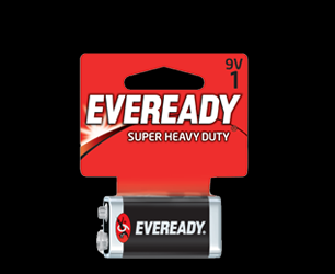 Eveready 黑貓碳性電池 (9V) 1粒裝