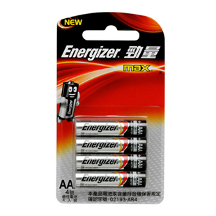 Energizer Max 勁量碱性电池 (AAA) 4粒装