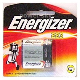 Energizer 勁量 223 鋰电芯 - 6V