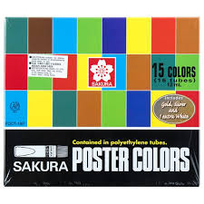 Sakura 櫻花 廣告彩 - 12ml (15色+1) POCT-16P