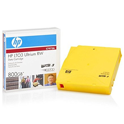 HP LTO 3 Ultrium Data Cartridges 数據磁带 (C7973A) 800GB
