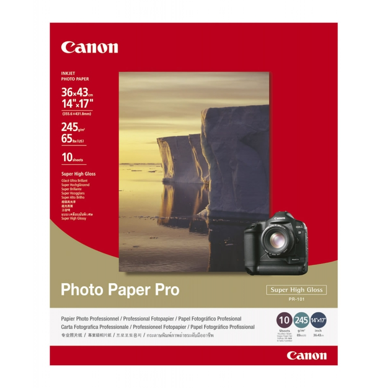 Canon SG-101/PR-101/PP-101  Photo Paper 4"x6"  (20張装)