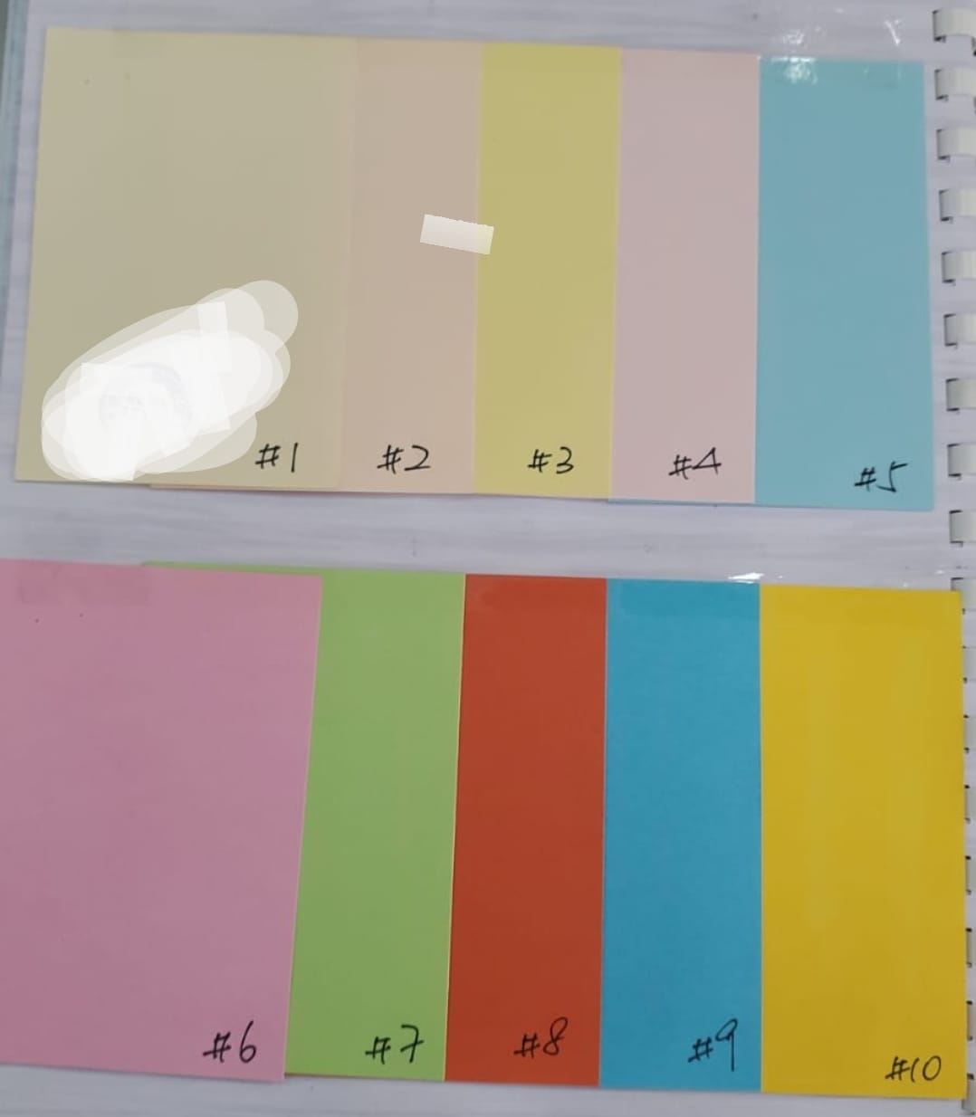 ON A4 高丽亚色咭 180G (25張装)