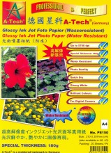德国星科 A-TECH P8150 A4 180g 超高解像度光面防水噴墨相纸 (20張装)