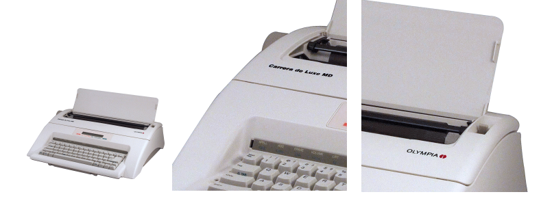 Olympia Carrera Deluxe MD 電子打字機 - 停產