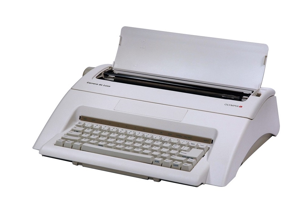 Olympia Carrera Deluxe 電子打字機 - 停產