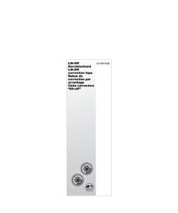 Olympia 9684 修正带 (Olympia Splendid / MD 打字机专用修正带)