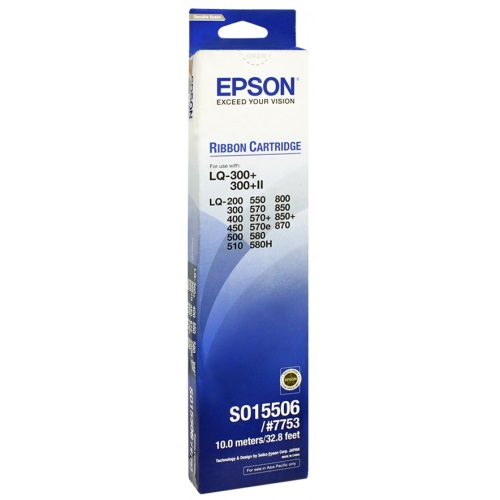 EPSON S015506/#7753 針機色帶 (LQ-300)