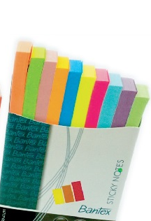 BANTEX 16717 10色纸质标签 (76 x 14mm)
