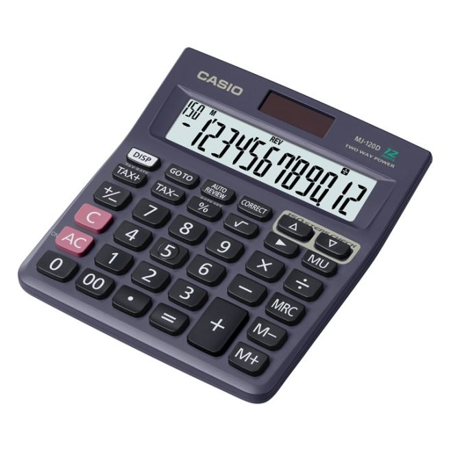 CASIO DJ-120D Plus 計算機 (12位)