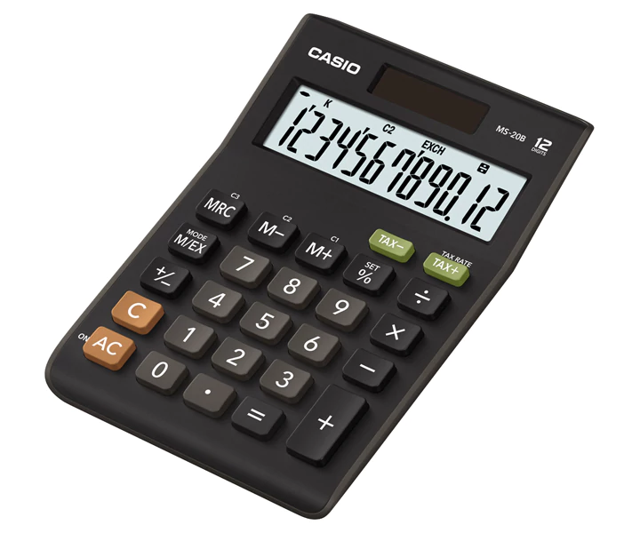 CASIO MS-20B 计算机 (12位) (停产)