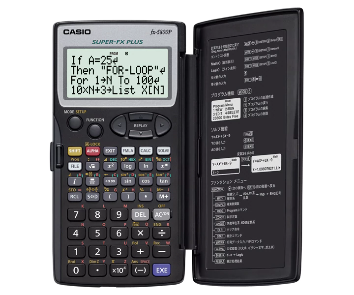 CASIO FX-5800P 科学函数机