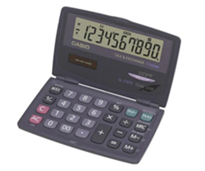 CASIO SL-210TE 携带式计算机 (10位)