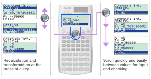 CASIO FC-200V Financial Calaulators 金融計算機