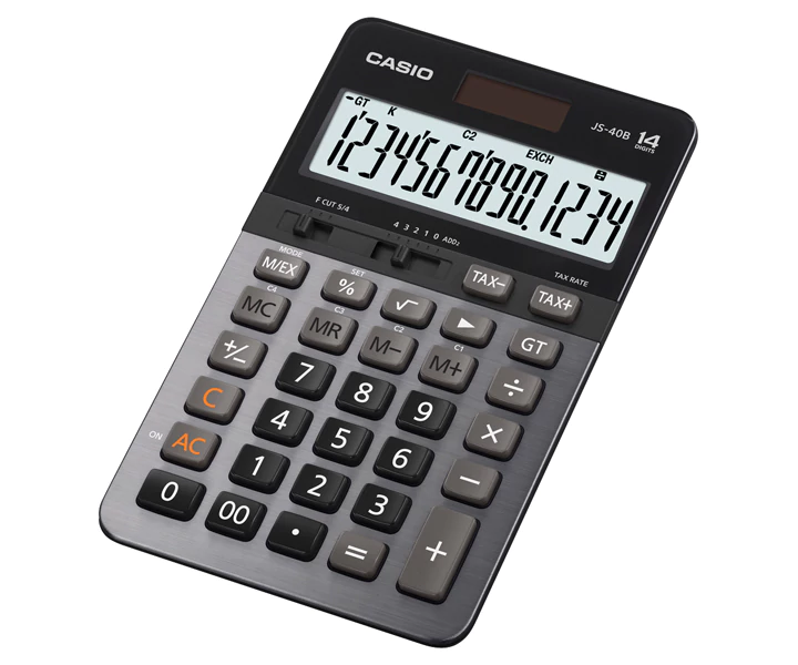 CASIO JS-40B 計算機 (14位)
